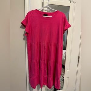 Pink J-Crew Dress